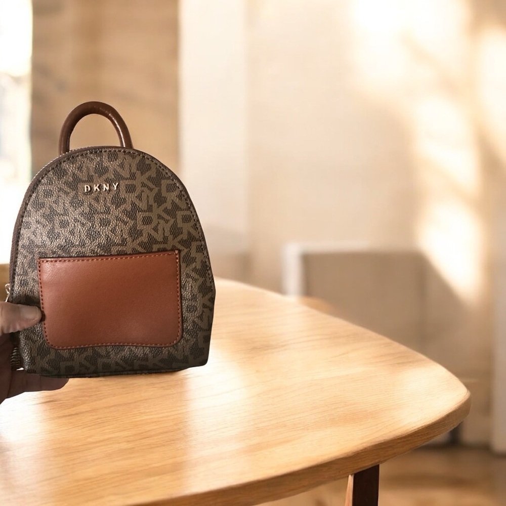 Dkny Cream Logo-Patterned Interior (Mini Small Ba… - image 2